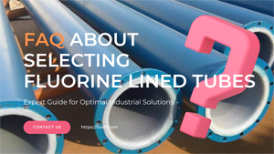 FAQ about Selecting Fluorine Lined Tubes