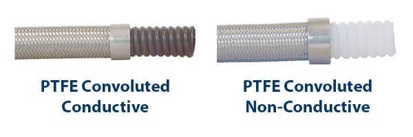 Conductive vs. Non-conductive PTFE Hoses